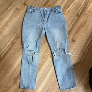 Abercrombie & Fitch Light Blue Jeans